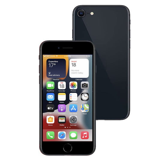 Apple iPhone SE 3rd Gen 2022 128GB (Midnight) [~Refurbished: Excellent]