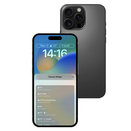 Apple iPhone 16 Pro Max 512GB (Black Titanium) [~Refurbished: As new]